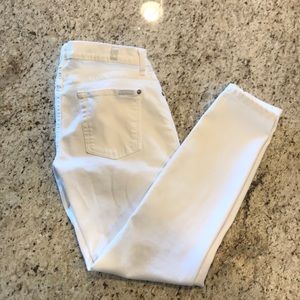 7 for all mankind - white The Skinny
